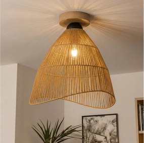 Brilagi - Lampadario LED a plafone CERIA BOHO 1xE27/40W/230V Ø 70 cm marrone/rovere