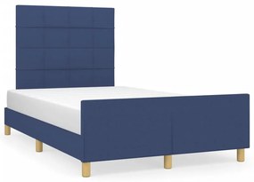Giroletto Senza Materasso Blu 120x190 Cm İn Tessuto /