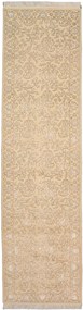 Tabriz Tappeto orientale 80x300 Beige (Indian) Annodato A Mano
