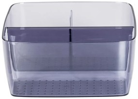 Organizzatore grigio per il bagno in plastica riciclata San Diego - Wenko