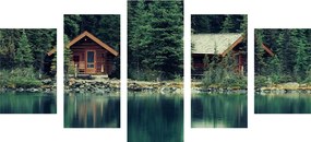 Quadri 5 pezzi – Parco Yoho in Canada