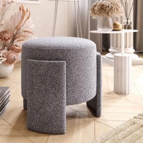 Pouf ROCKET Ø 39 cm grigio