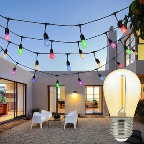 SET 2x Lampadina LED PARTY E27/0,3W/36V