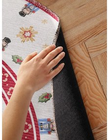 Tappeto rotondo rosso a tema natalizio ø 160 cm Toy's Delight Nutcracker – Villeroy&amp;Boch