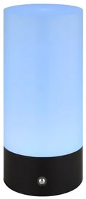 Globo 21040SRGB - Lampada da tavolo LED RGB touch LEX 1,8W/5V 1500mAh nera