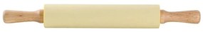 Rullo in legno con rivestimento in silicone TORO, 43 cm, colore crema