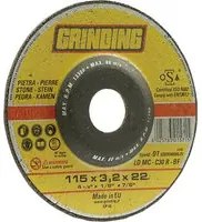 Grinding disco abrasivo centro depresso per marmo mm. 230x3,2x22,2 (25 pezzi) - Grinding