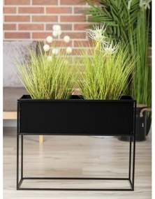 Portafiori 50x64 cm nero