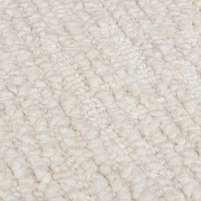 Tappeto avorio in lana tessuto a mano 120x170 cm Harris Boucle – Flair Rugs