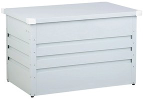 Cesta da giardino in acciaio grigio chiaro 100 cm CEBROSA Beliani