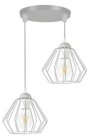 Lampadario a sospensione con filo CEED 2xE27/60W/230V