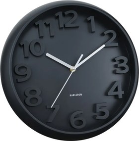 Orologio da parete ø 33,5 cm Elevated Classic Numbers – Karlsson