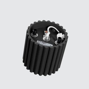 Sollux SL.1784 - Faretto AURA 1xGU10/10W/230V 10 cm nero