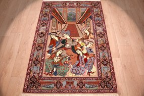 Isfahan Tappeto persiano 170x110 (Iran) Annodato A Mano