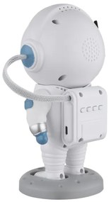 Globo 28084 - Lampada da tavolo LED RGB COSMO LED/6W/5V astronauta bianca