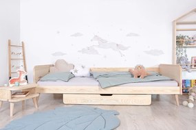 Letto di coltivazione Nell 2in1 - naturale - 140x70 cm letto