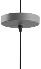 Lampadario Grigio Rame TAGUS Beliani