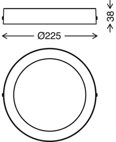 Telefunken 309502TF - LED RGBW plafoniera LED/18W/230V 2700-6500K WiFiTuya