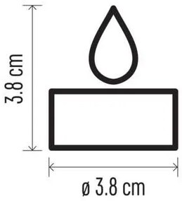 SET 6x LED Decorazioni natalizie 6xLED/6xCR2032 bianco