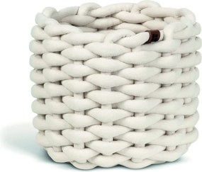 Cesto in tessuto ø 21x17 cm Peach Skin Round S – Bigso