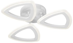 Lampadario a plafone 3xLED/16W/230V bianco