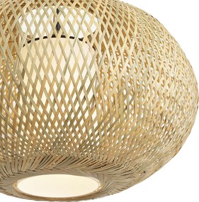 Lampada a sospensione Japandi in bambù 50cm IP44 - Moana