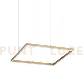 Oracle slim square sospensione led smd 50x50cm 33 w on-off 3050 lm ...