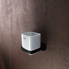 NIMCO MAC set-31K-T-90 -Distributore di sapone, portaspazzolino e gancio a muro MAYA