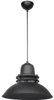 Lampada a sospensione Tibet ASZ0871 nera stile industriale EFFEZ