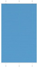 Tenda Plissettata Blu 115x200 Cm Larghezza Tessuto 114,4 Cm /