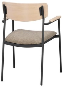 Sedie da pranzo in colore beige-naturale in set da 2 Maymont - Rowico