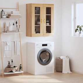 Mobile A Parete Rovere Sonoma 69,5x34x90 Cm /