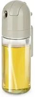 Oliera spray e versa vetro 550 ml tappo tondo tortora