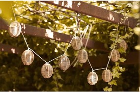 Catena luminosa LED con alimentazione a batteria numero lampadine 10 pz lunghezza totale 180 cm Carlisle – House Nordic