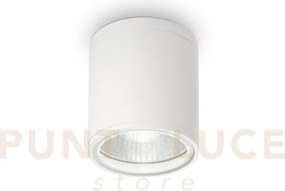 Gun faretto da esterno ip55 1 luce attacco gu10 bianco