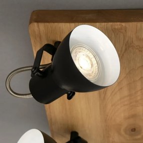 Brilo - Faretto VINTAGE 4xGU10/35W/230V