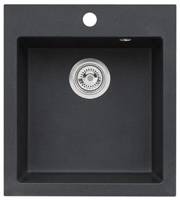 ALVEUS 1133432 - Lavello della cucina CORTINA 50x45 cm granito/nero