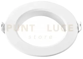 Incasso led sniper in fibre di plastica bianco 12w 1165lm cct 11,7x...