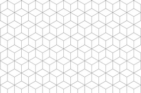 Carta da parati – Cubi in bianco e nero