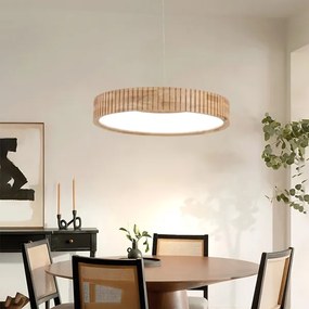 Brilagi - Lampadario LED a sospensione con cavo FALCON WOOD MODERN LED/30W/230V Ø 45 cm in legno