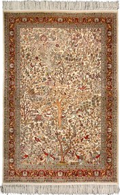 Hereke Tappeto orientale 180 x 130 Beige (Cina) Annodato A Mano