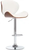 Sgabello da Bar Bianco in Similpelle cod mxl 64281