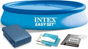 Piscina espandibile da giardino 366 x 76 cm 2 in 1 INTEX 28130