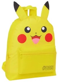 Zaino Scuola Pokémon Giallo 30 x 40 x 15 cm
