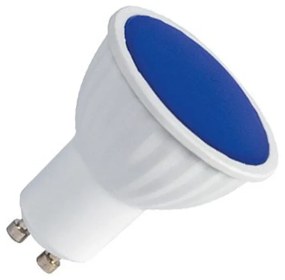 Faretto LED GU10 5W Blu Colore Blue