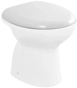 Copriwater avvolgente originale serie Clara in abs bianco