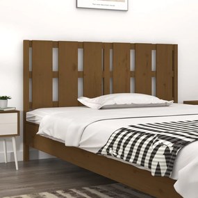 Testiera Per Letto Ambra 155,5x4x100 Cm Legno Massello Di Pino /