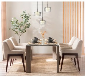 Globo 15634-3 - Lampadario LED a sospensione con filo FOGSY 3xLED/8W/230V