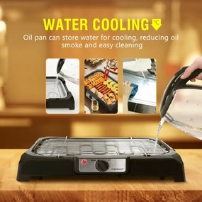 Aigostar - Grill elettrico da tavolo 2000 W/230 V