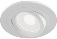 Faretto da incasso Downlight in Alluminio Atom Bianco